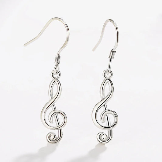 1 Pair  Musical Earrings for Male Female Jewelry Bijoux
